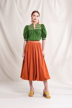 GWEN Top in Green Sulam