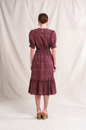 ZIVA Dress in Purple Krisan