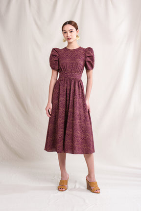 EMMA Dress in Purple Krisan