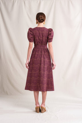 EMMA Dress in Purple Krisan