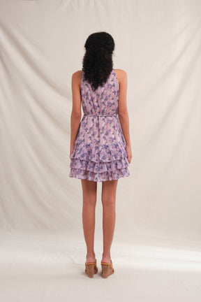 VALERY Dress in Lavender Ashar