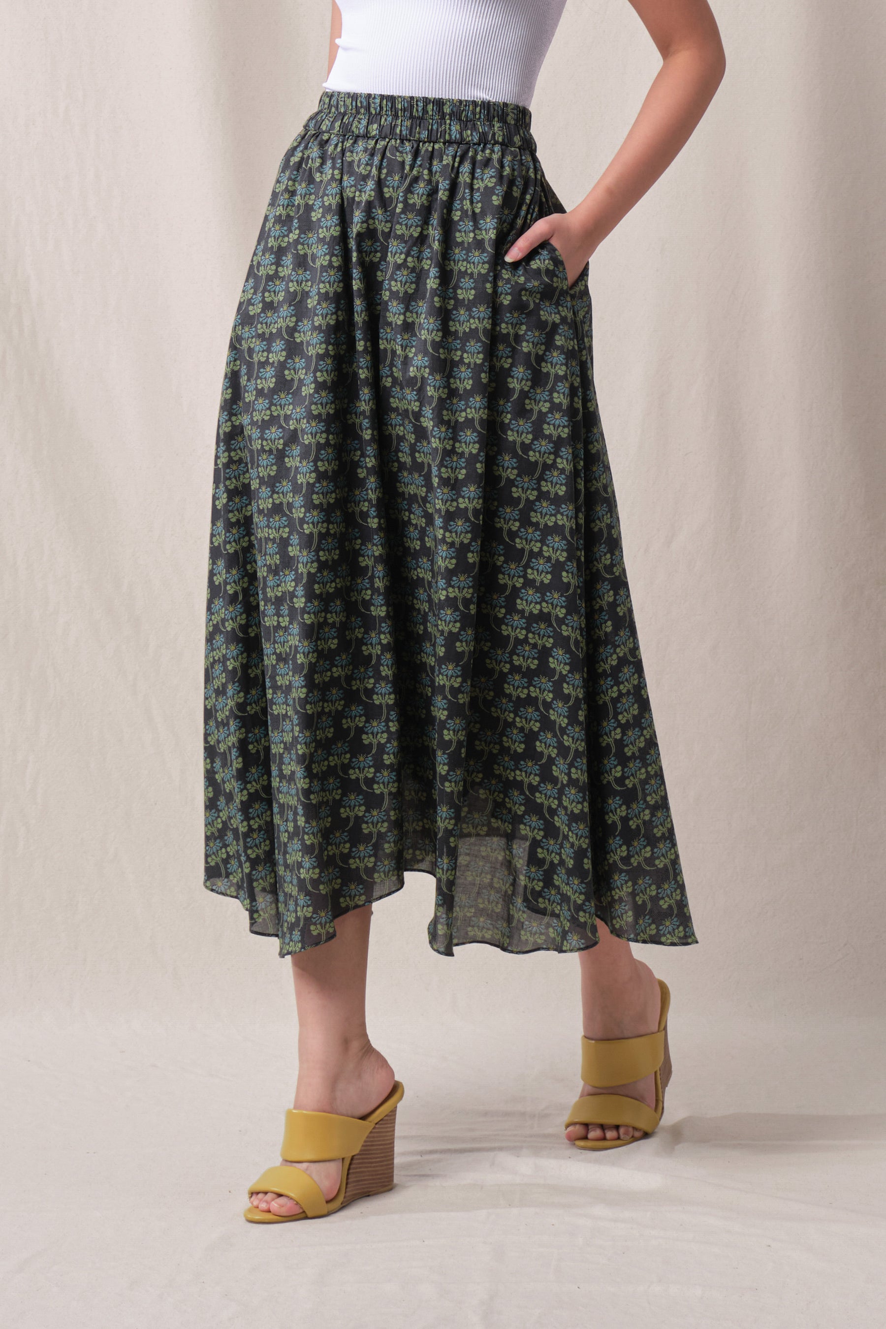 BLAKE Skirt in Black Melati