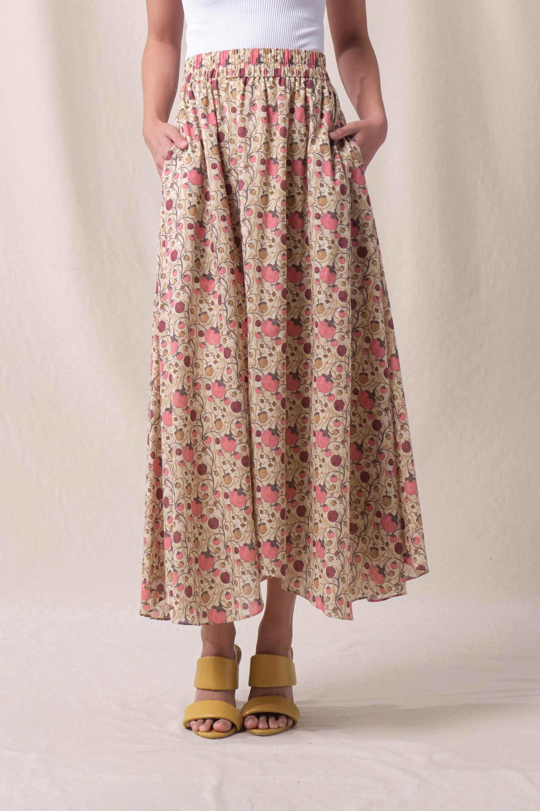 BLAKE Skirt in Beige Manggis