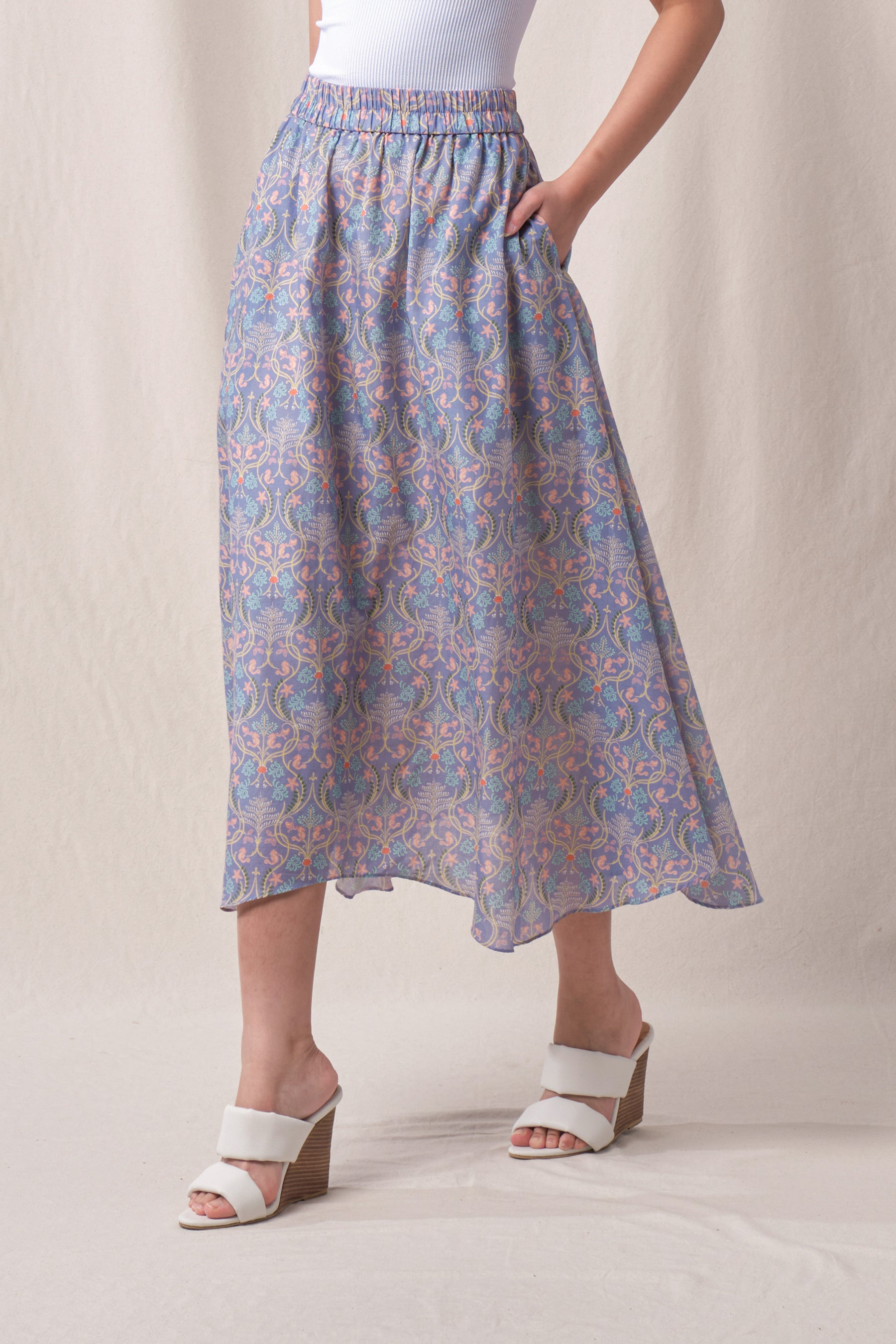BLAKE Skirt in Purple Segara