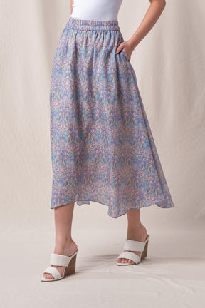BLAKE Skirt in Purple Segara