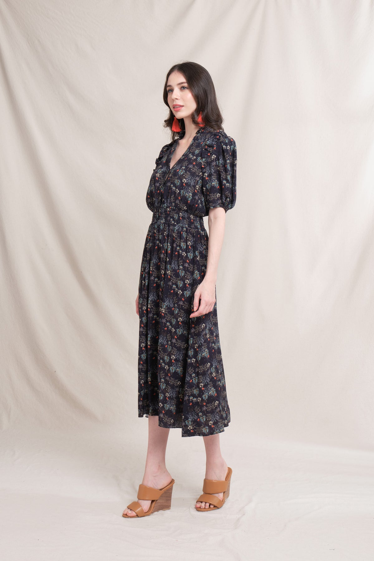 BRIE Dress in Black Bale