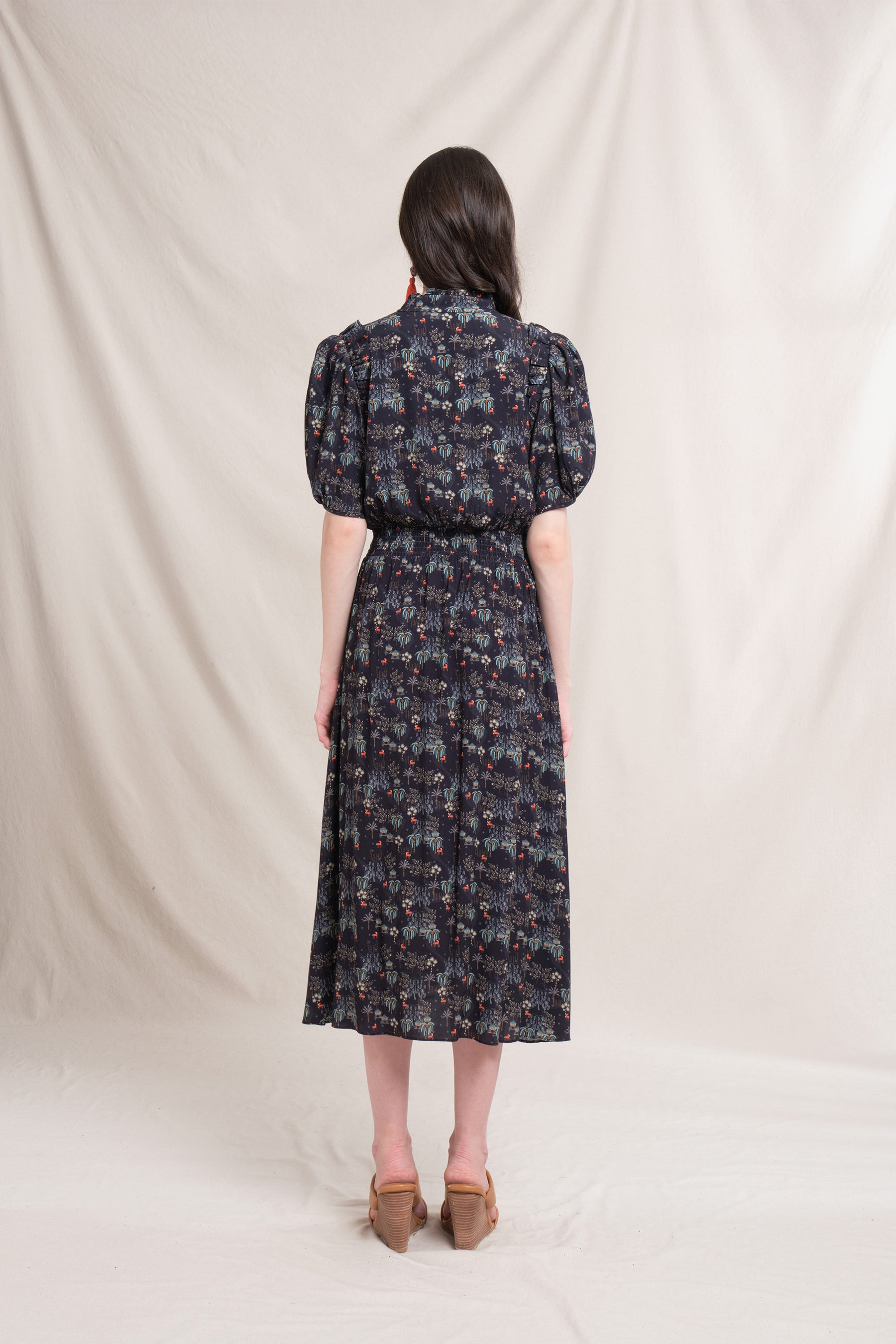 BRIE Dress in Black Bale