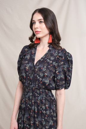 BRIE Dress in Black Bale