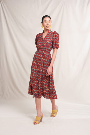 BRIE Dress in Red Tatiala