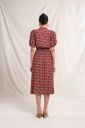 BRIE Dress in Red Tatiala
