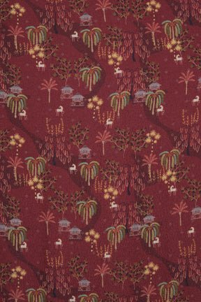 LUMA Dress in Burgundy Bale