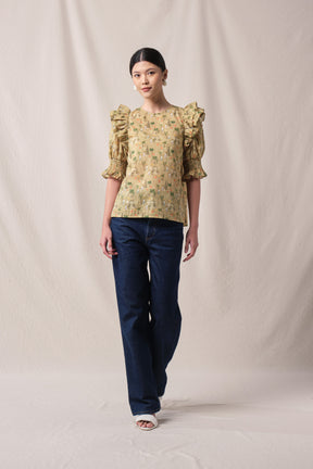 CARLIN Top in Beige Pura