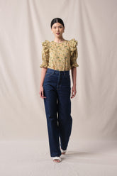 CARLIN Top in Beige Pura