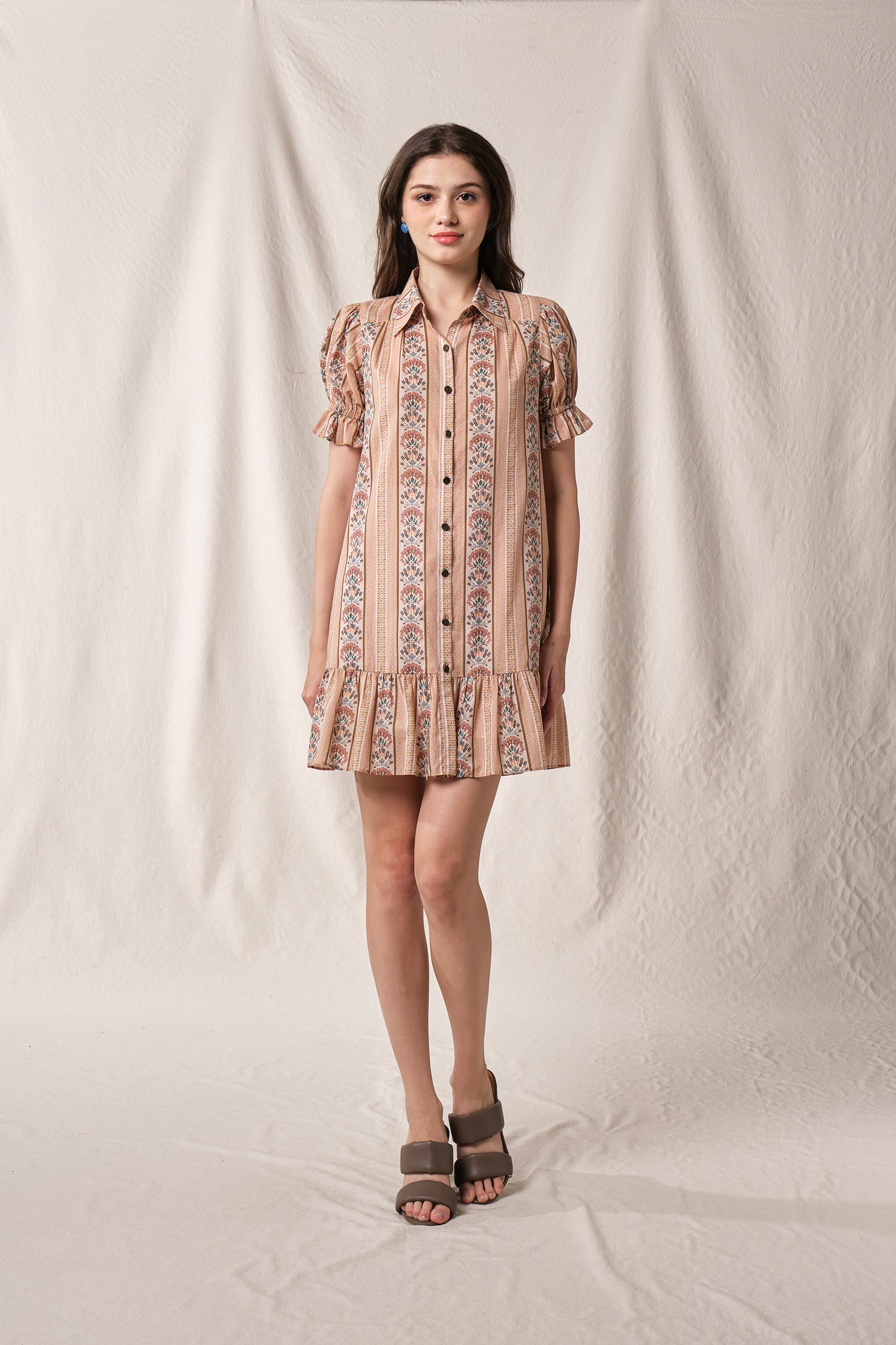 CARMEN Dress in Pink Silpa