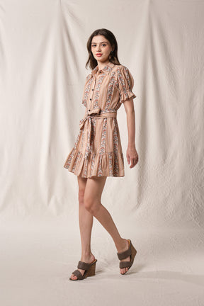 CARMEN Dress in Pink Silpa