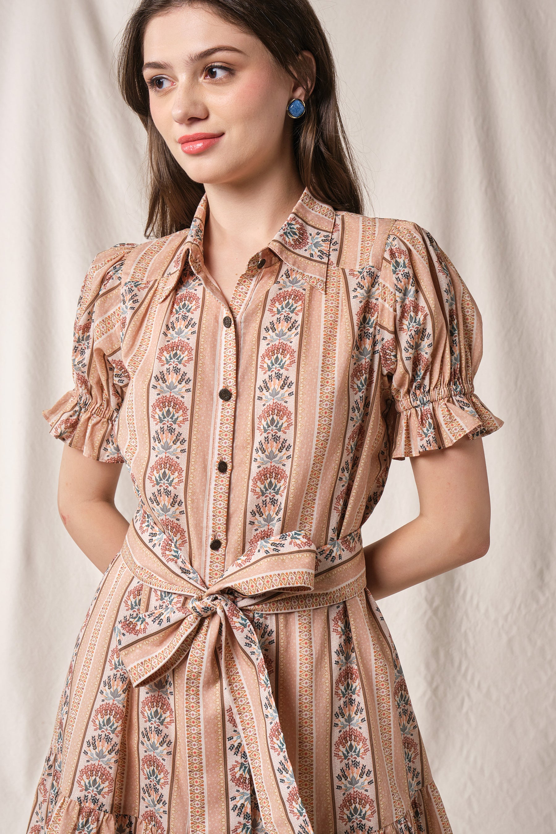 CARMEN Dress in Pink Silpa