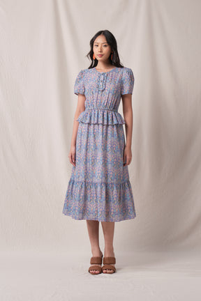 CARYS Dress in Purple Segara