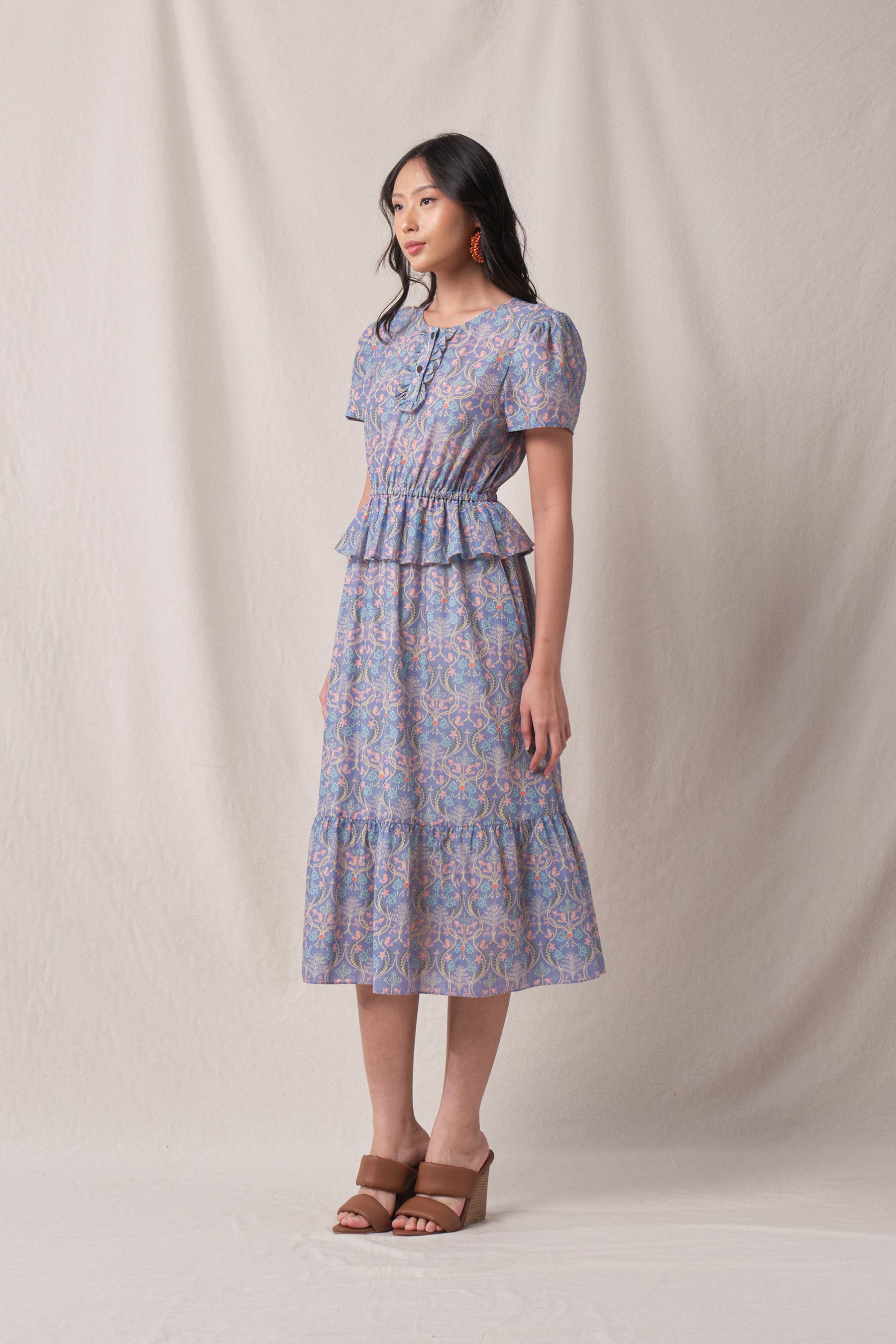 CARYS Dress in Purple Segara