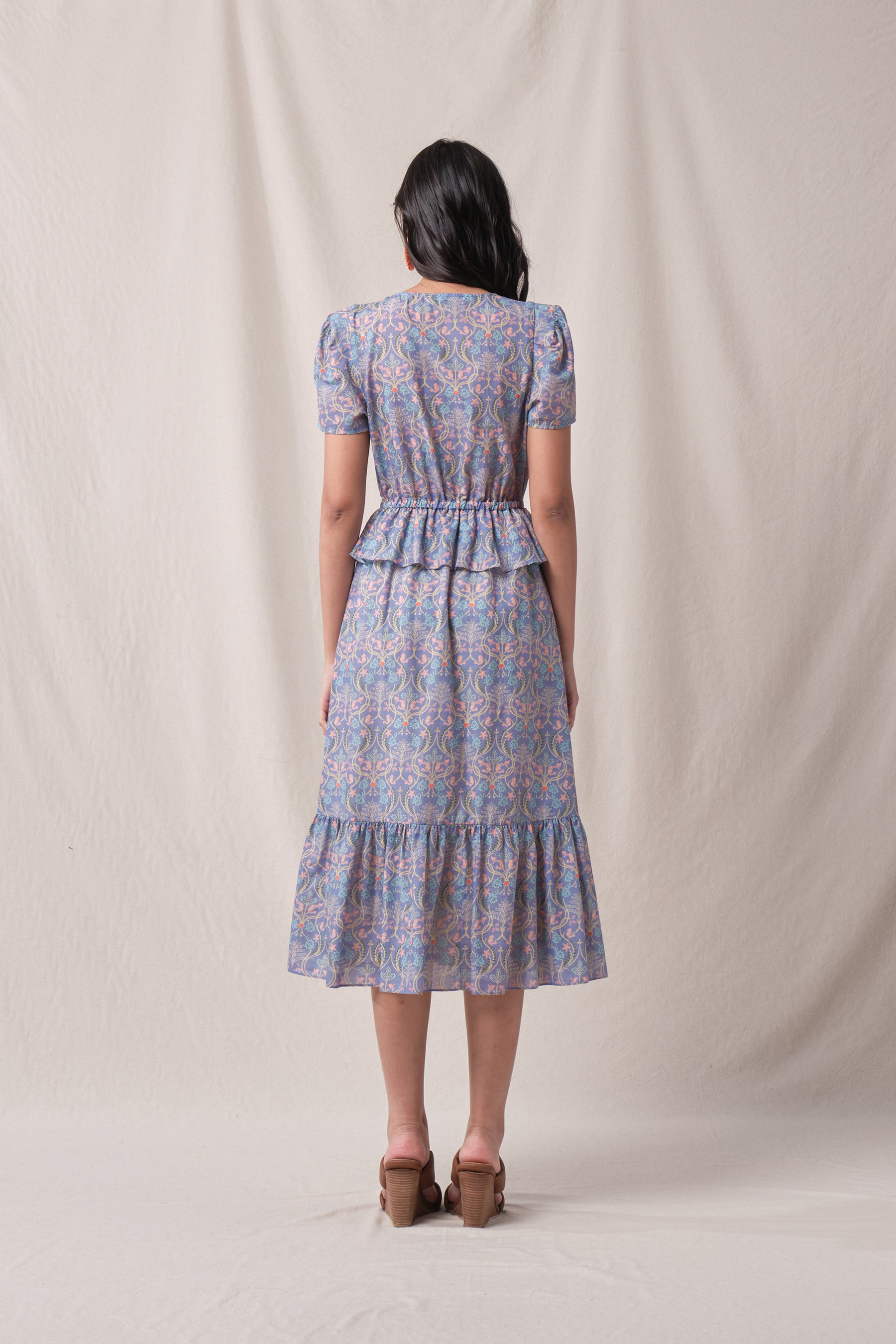 CARYS Dress in Purple Segara