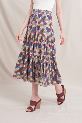 CHITA Skirt in Beige Kepah