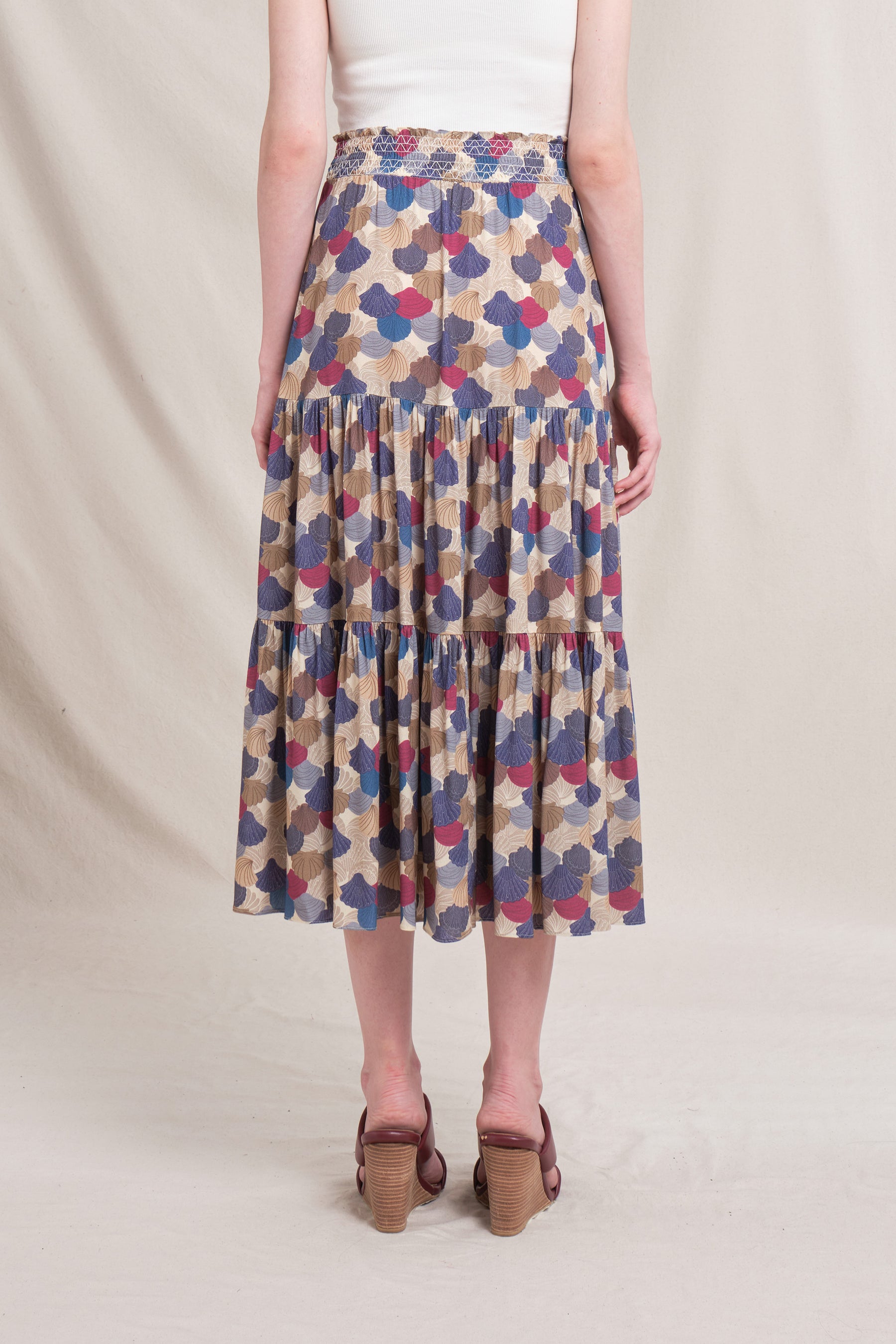 CHITA Skirt in Beige Kepah