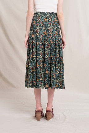 CHITA Skirt in Emerald Aster