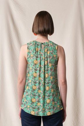 CLAIRE Top in Mint Carica