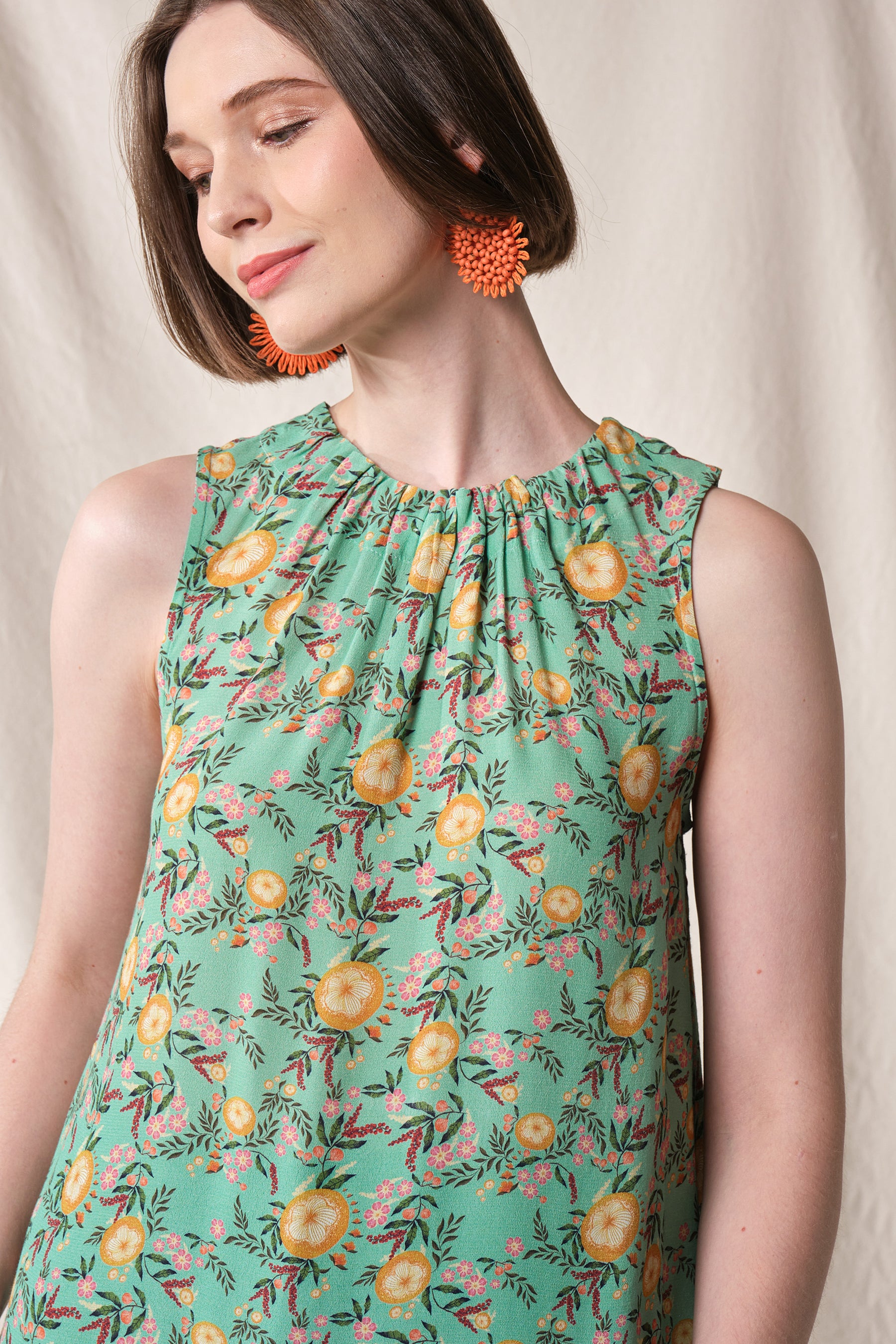 CLAIRE Top in Mint Carica