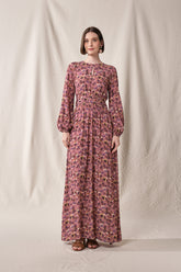 CLARISE Dress in Lilac Celosia