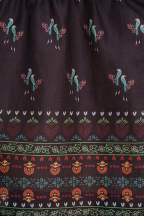 KANA Dress in Black Murai