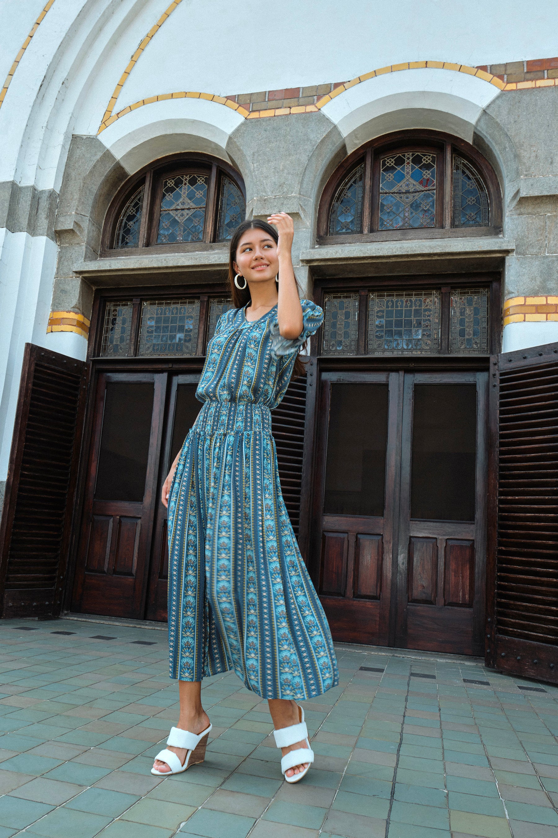 TIMMY Skirt in Blue Silpa