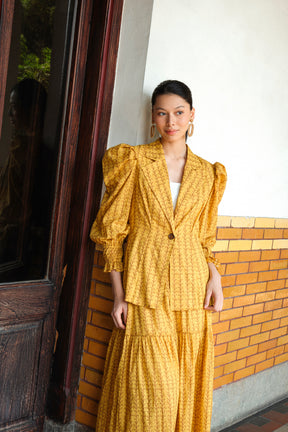 ELIZA Outer in Yellow Tebu