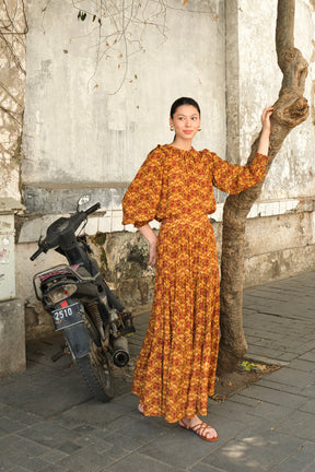 WINNIE Skirt in Bronze Rosea