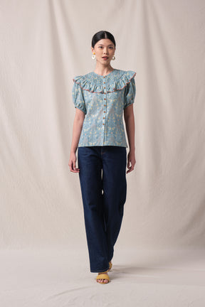 DAISY Top in Blue Segara