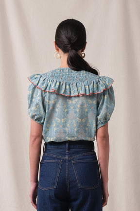 DAISY Top in Blue Segara