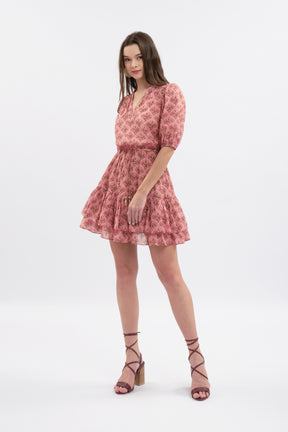 DANIKA Dress in Pink Kubah