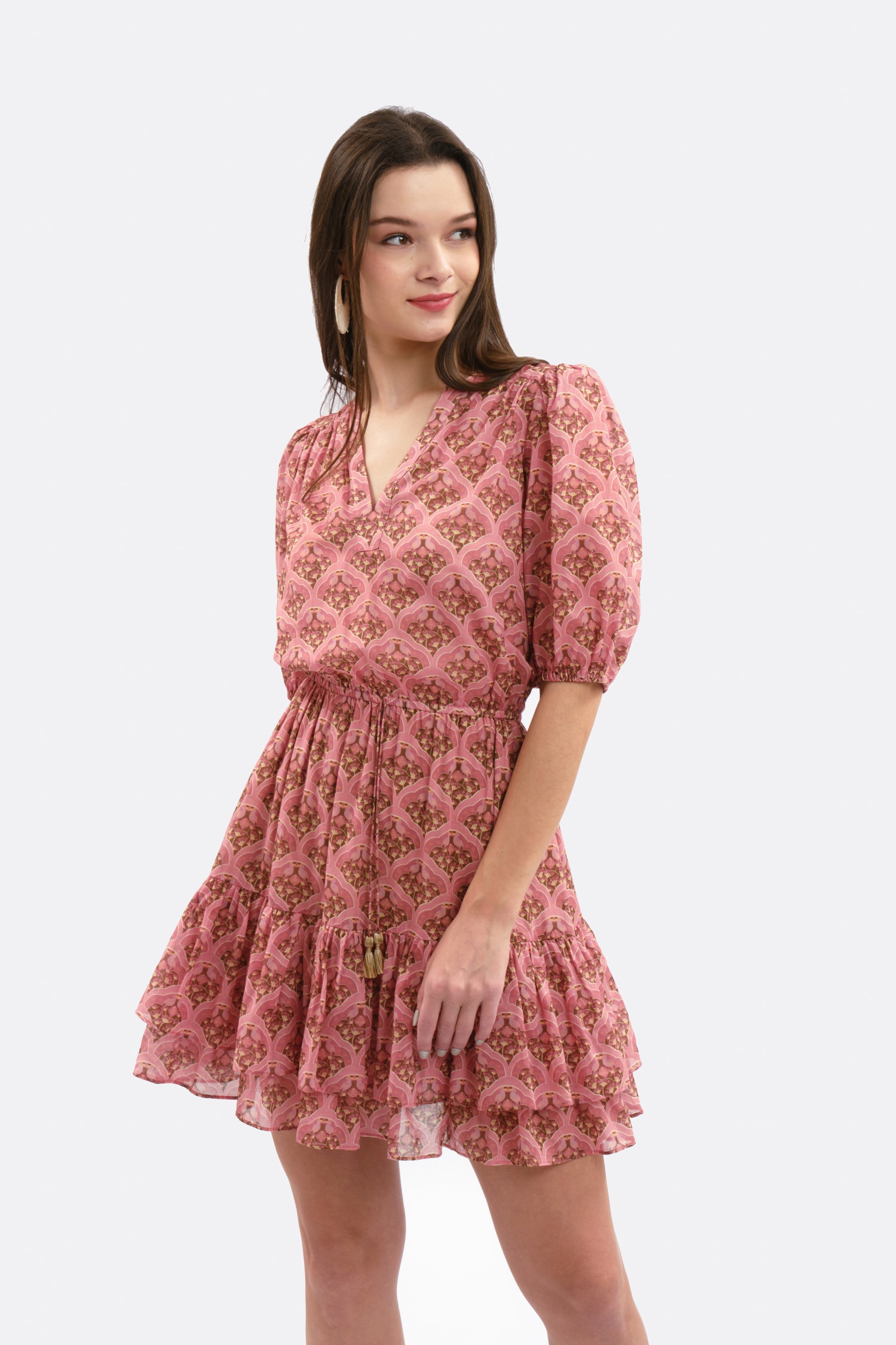 DANIKA Dress in Pink Kubah