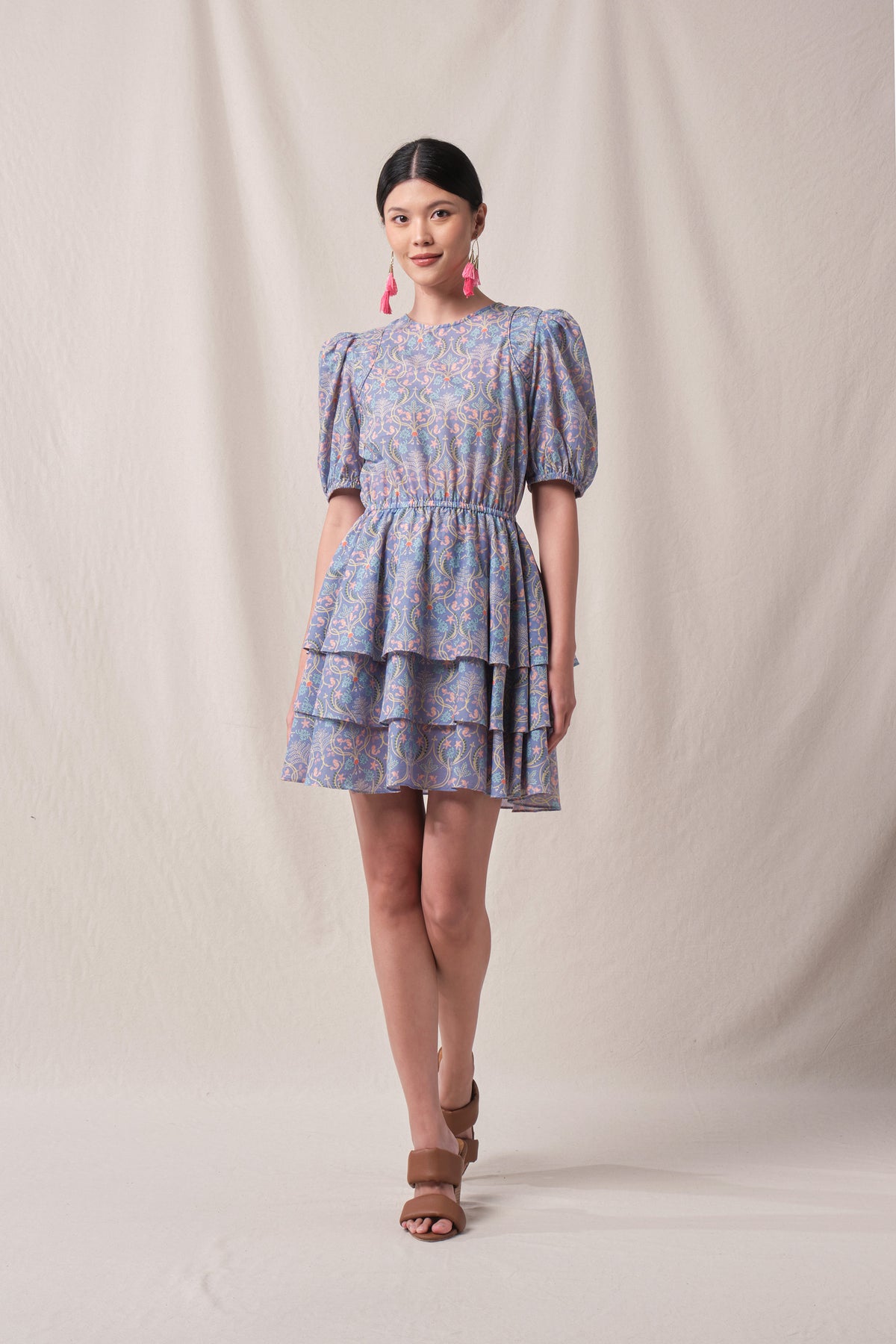 DELLA Dress in Purple Segara