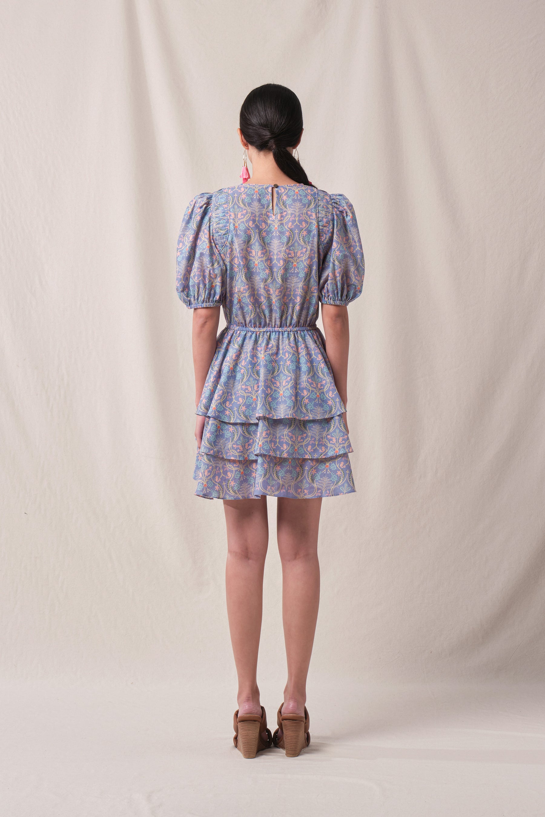 DELLA Dress in Purple Segara