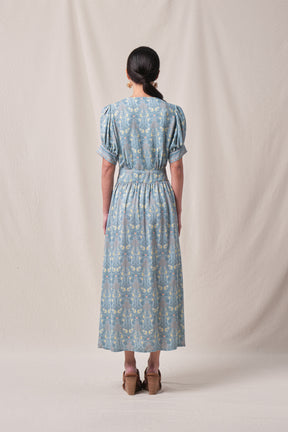 DEONA Dress in Blue Segara