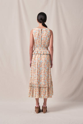 EDLYN Dress in Beige Marigold