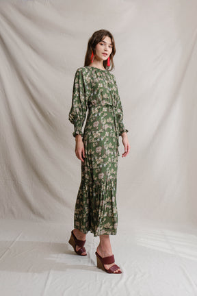 EILA Dress in Pepaya Green