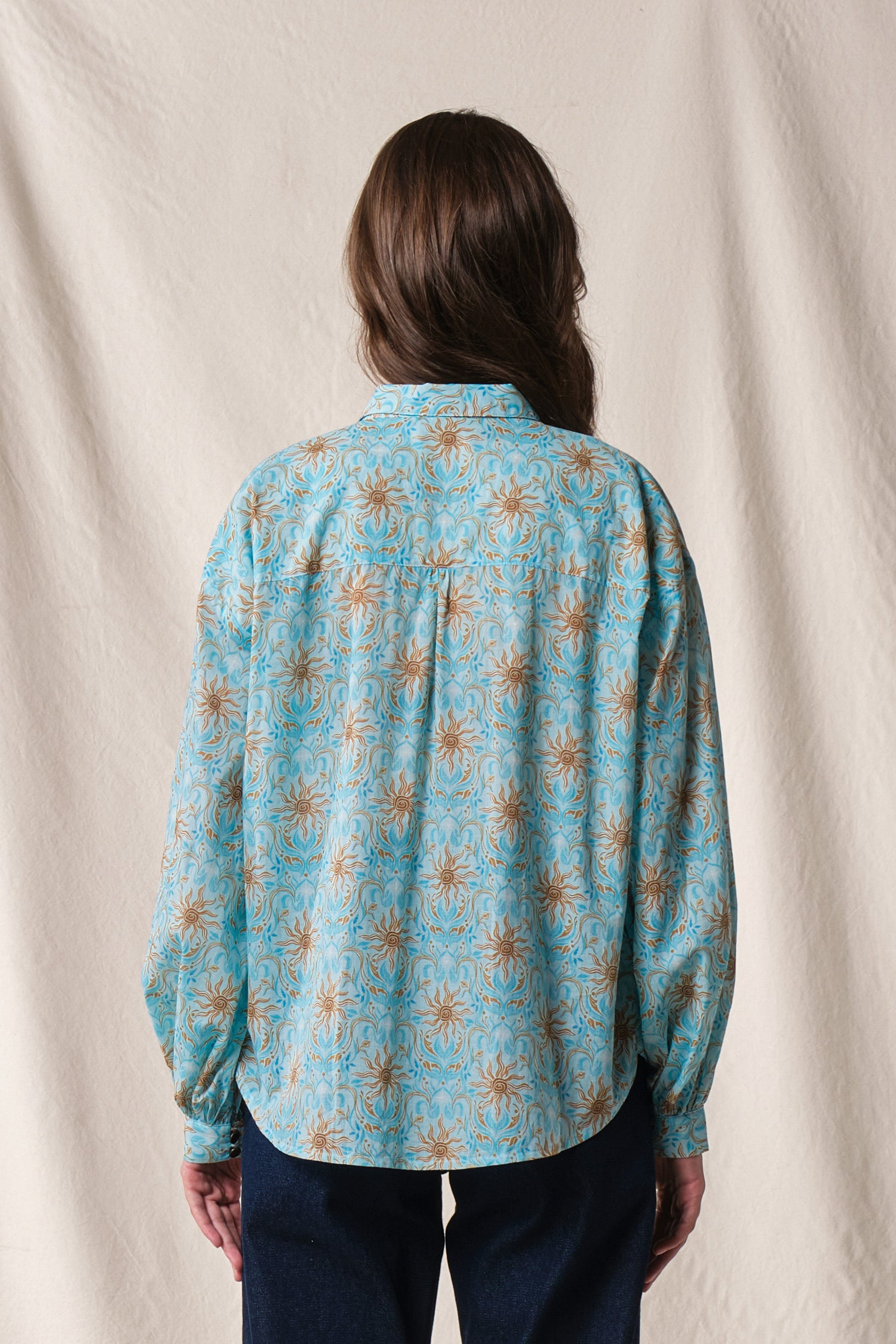 ELA Top in Blue Mentari