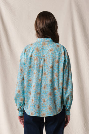 ELA Top in Blue Mentari