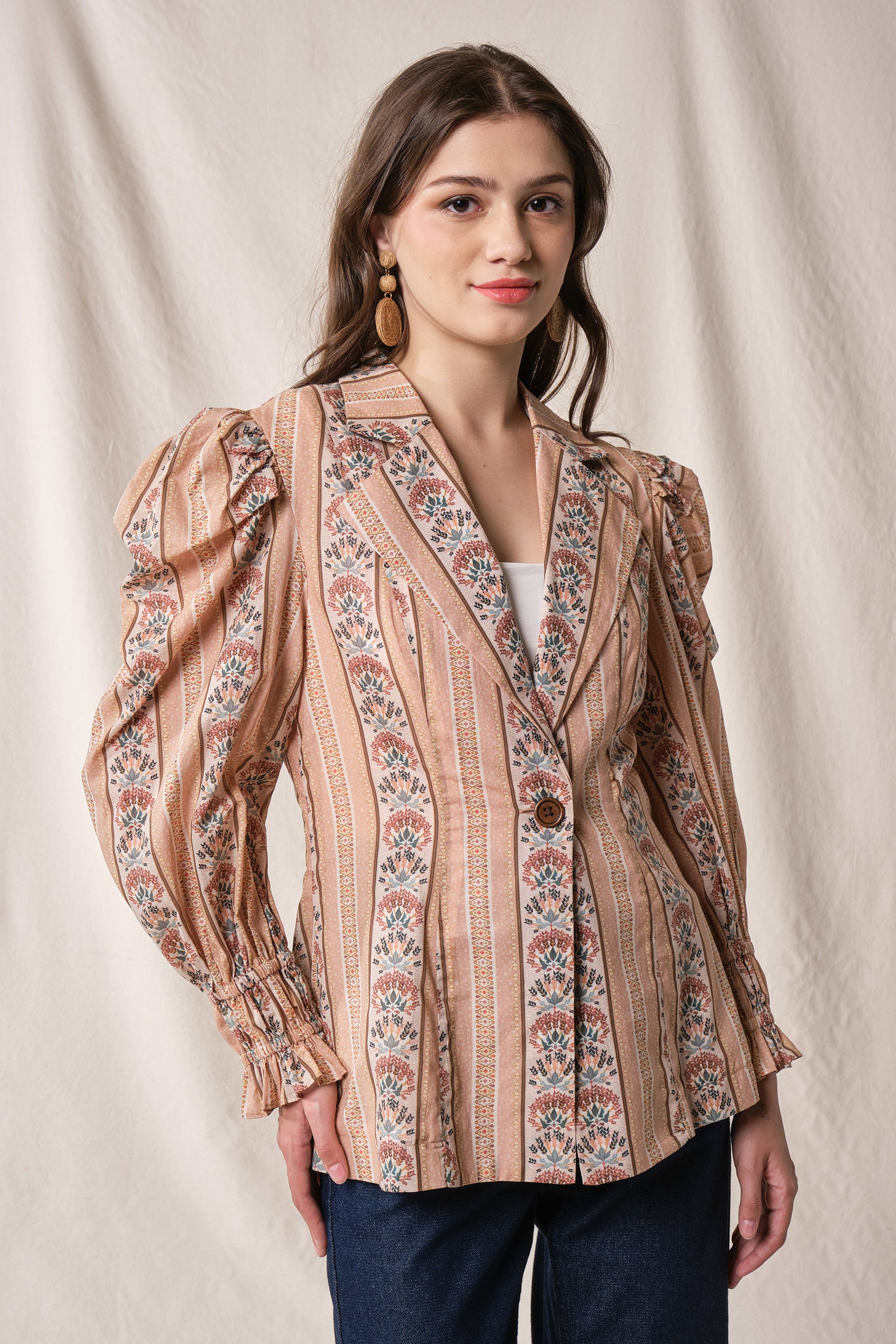 ELIZA Outer in Pink Silpa
