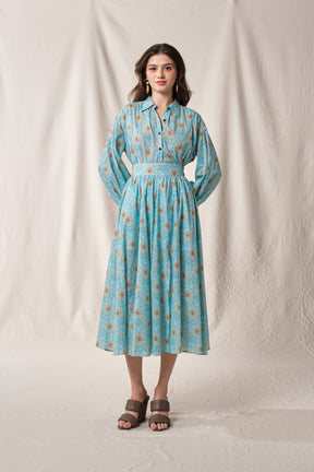 ELA Top in Blue Mentari