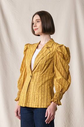 ELIZA Outer in Yellow Tebu