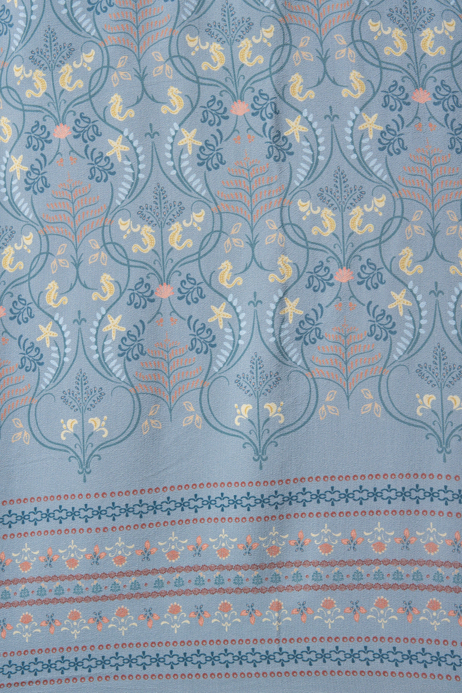 SANDY Skirt in Blue Segara