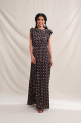 FLORA Dress in Black Saeran