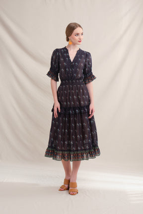 FRIDA Dress in Black Murai